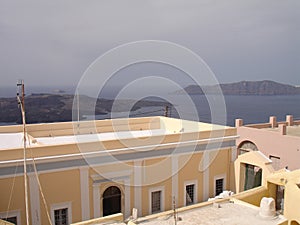 Santorini, an island in the southernÂ Aegean Sea, about 200Â km southeast ofÂ Greece's mainland